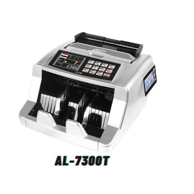 Picture of Money Counting & Fake Note Detector Machine ML-7300 with 3 display 