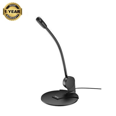 Picture of Havit H207d Stand Microphone with Compact Design, Stylish & Convenient Black