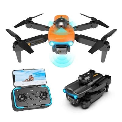 Picture of ETL F187 PRO Optical Flow Dual Camera RC Drone WIFI FPV Obstacle Avoidance Foldable Quadcopter Toys Boy Gift 2 Batteries 
