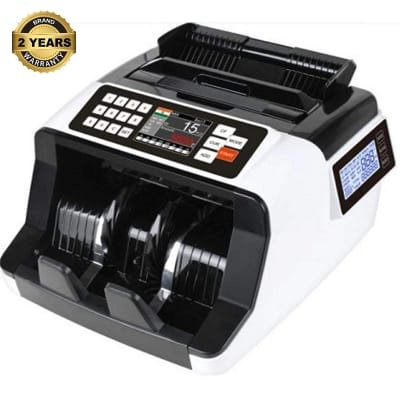 Picture of Kingston AL-7200T Money Counting Machine with Fake Note Detection & Calculator Function Multicolor