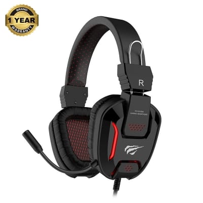 Picture of Havit H2168d Gamenote 3.5mm Audio Jack + Usb Gaming Headphone With Mic Black