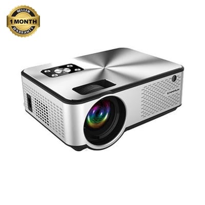 Picture of Cheerlux C9 Android Wifi Full HD 3600 Lumens LED Projector With TV Port Grey