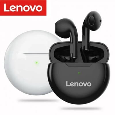 Picture of Lenovo Pro 6 TWS Earphones Control with Microfone Noise Cancelling All Phone Universal Black