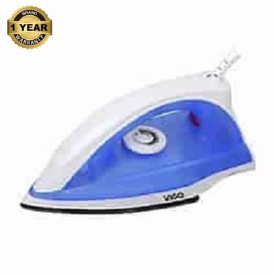 Picture of Vigo 220V 50Hz 1150W Portable Electric Iron Flexible 360 Degree Swivel Cord - 1 Year Brand Warranty Blue