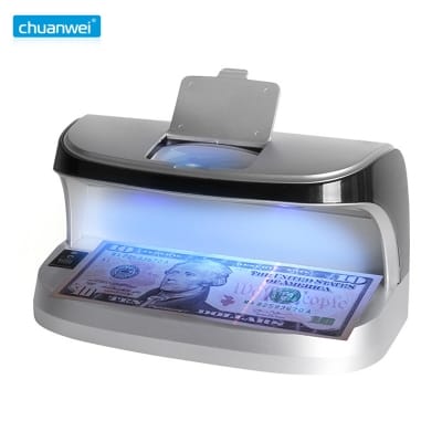 Picture of Multinational Banknote Detector Money Detector with UV Mg Watermark Magnifier Detection Fake Note Money Detector AL-11 Multicolor