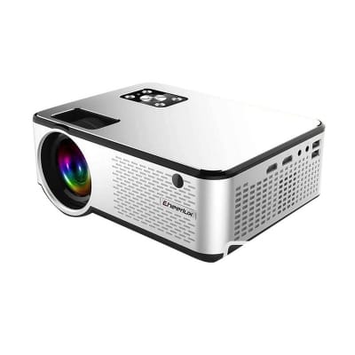 Picture of Cheerlux C9 2800 Lumens Mini HD Projector with Built-in TV Card Grey