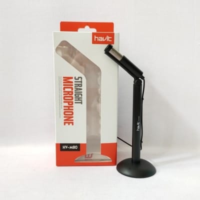 Picture of Havit HV-M80 Microphone with Stand Black