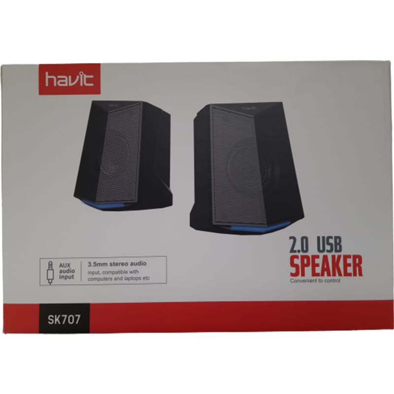 Picture of Havit SK707 USB Stereo Speaker Black