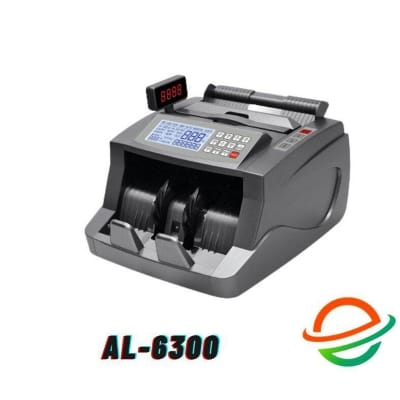 Picture of Money Counting & Fake Note Detector Machine ML-6300 with 3 displays Multicolor