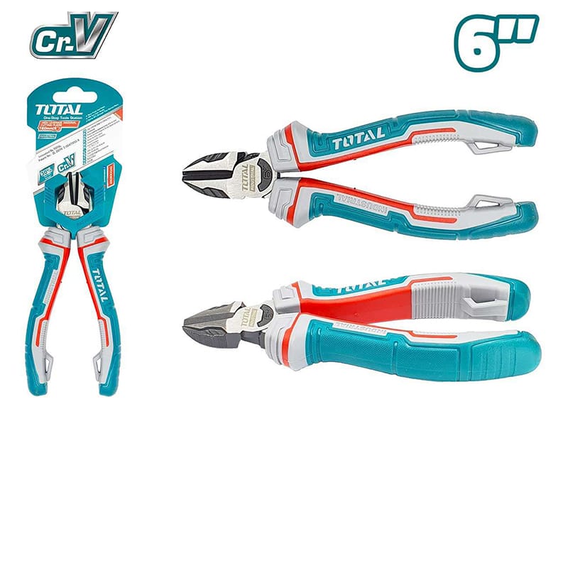 Picture of High leverage Cutting pliers (special) (6) TOTAL-THT230606S 