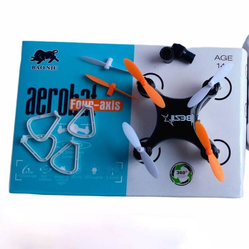 Picture of ETL Aerobat Four-Axic HC 702 Mini Aircraft Pocket Drone 