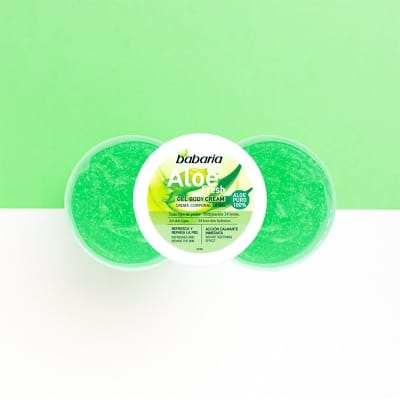Picture of Babaria 100% Pure Aloe Vera Fresh Gel Moisturizer 400 ML. Amazon USA Hot Selling 