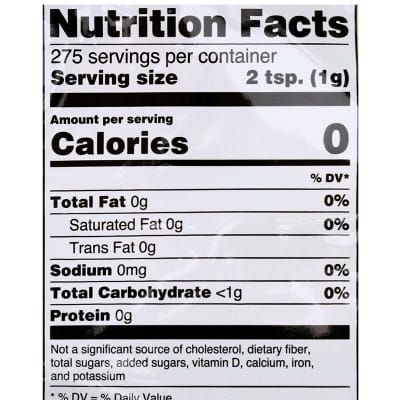 Picture of Great Value No Calorie Stevia 9.7 Oz, 275 gram 