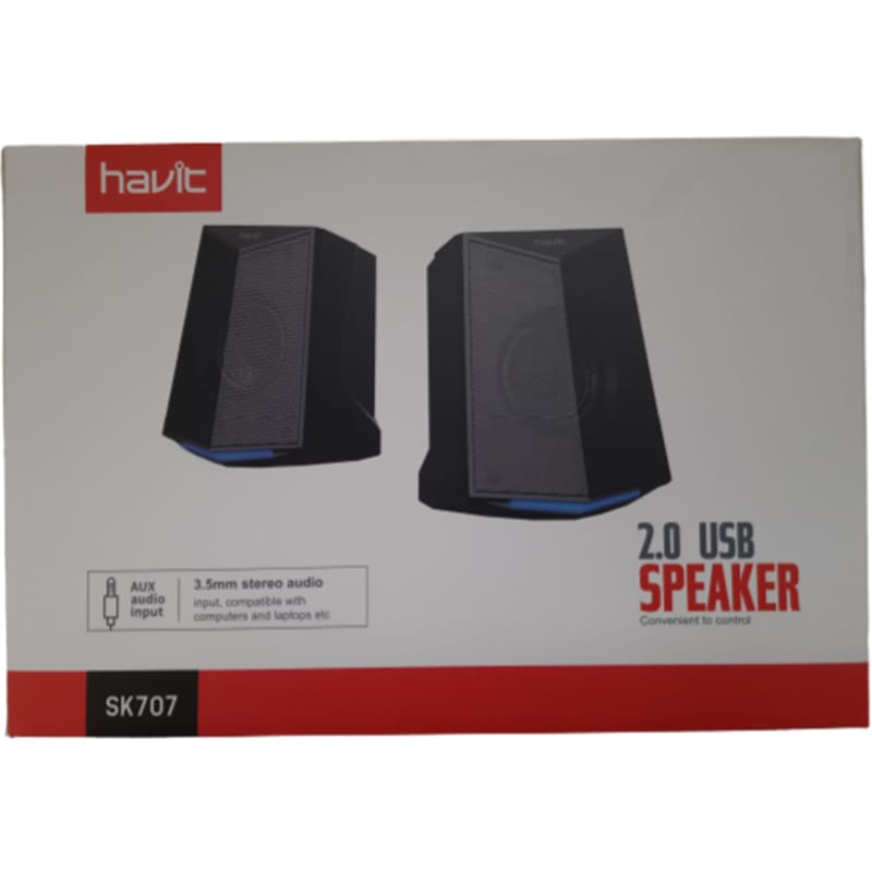 Picture of Havit SK707 USB Stereo Speaker Black