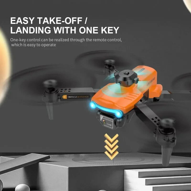 Picture of ETL F187 PRO Optical Flow Dual Camera RC Drone WIFI FPV Obstacle Avoidance Foldable Quadcopter Toys Boy Gift 2 Batteries 