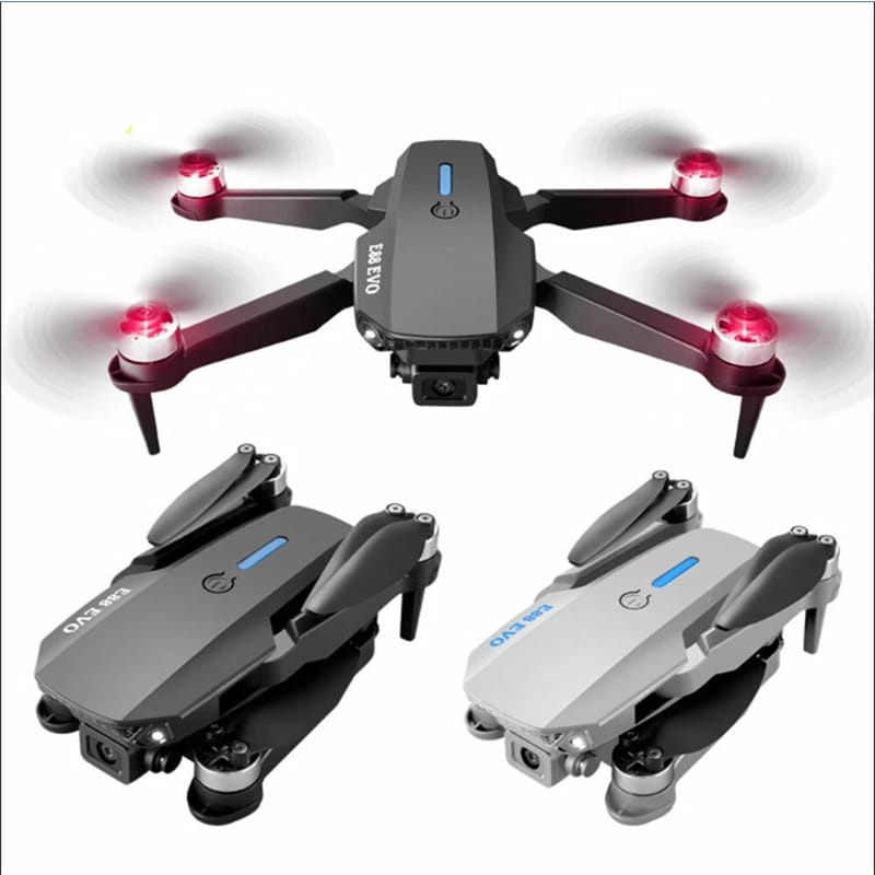 Picture of ETL Mini 2 Drone, Duel Camera , Duel Battery Brashless Intelligent Following UAV Dron Headless Mode Optical Flow Hover Professional FPV RC Drones E88 