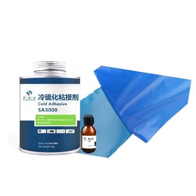 Picture of Super Strong Adhesive SA3000 Bonding Between Rubber and Rubber, Rubber and Metal, rubber and Fabric, fabric and Fabric Cold Cement Multicolor