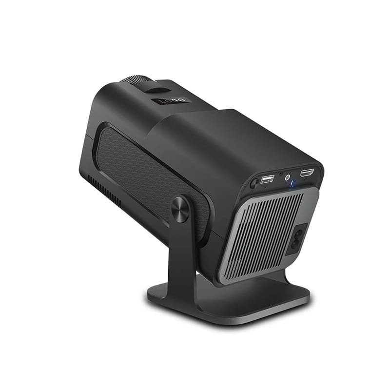 Picture of HY320 Projector Portable 4K Video Support Native  1080P Cinema Outdoor Android 11 Beam Projector Upgraded Version Big Size Black