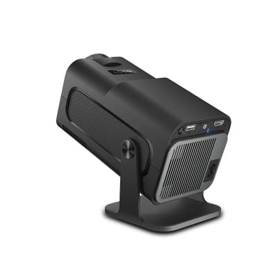 Picture of HY320 Projector Portable 4K Video Support Native  1080P Cinema Outdoor Android 11 Beam Projector Upgraded Version Big Size Black