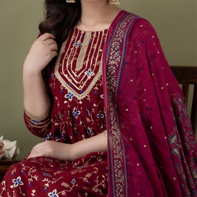 Picture of Unstitched Exclusive, Fashionable, Stylish and Comfortable, High Quality Three Piece for Women, Three Piece [3 Piece], new dress collection for women, Cotton Three Piece For Women