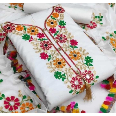 Picture of Georgette Kurti (3 Piece) Stylish Traditional Wear for Women Top Rated Item Limited Stock Offer