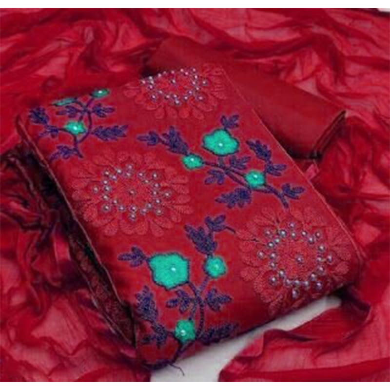 Picture of Georgette Kurti (3 Piece) Stylish Traditional Wear for Women Best Value for Money
