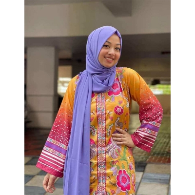 Picture of exclusive Joypuri Cotton Unstitched Skin Print High Quality Two Piece For Women - Dress For Girls - 2 Pice Dress - Multicolor
