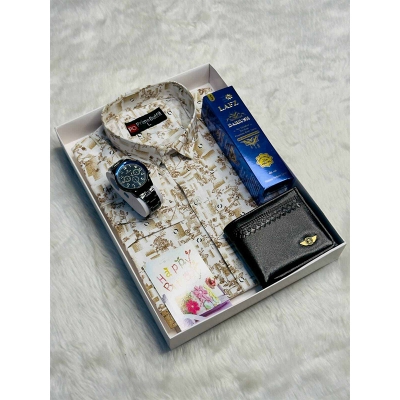 Picture of Fashionable Combo Shirt gift for men.