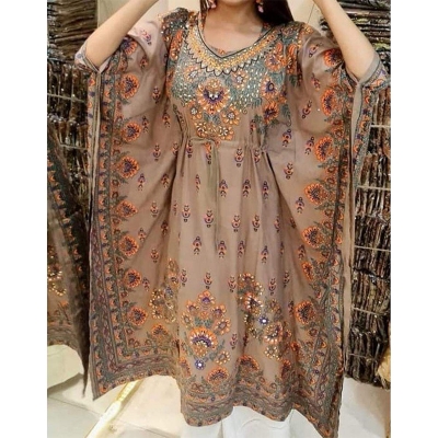 Picture of new stylish Kaptan,one piece dress for women