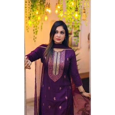Picture of Best quality new exclusive design and fashionable naira cut stitched 3pis dress