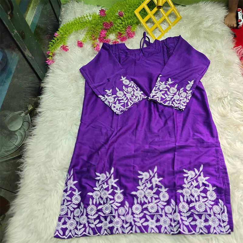 Picture of Trust Mart NEW COLLECTION Print Gown New Exclusive Designed 1piece long kurti For Stylish Women (44)