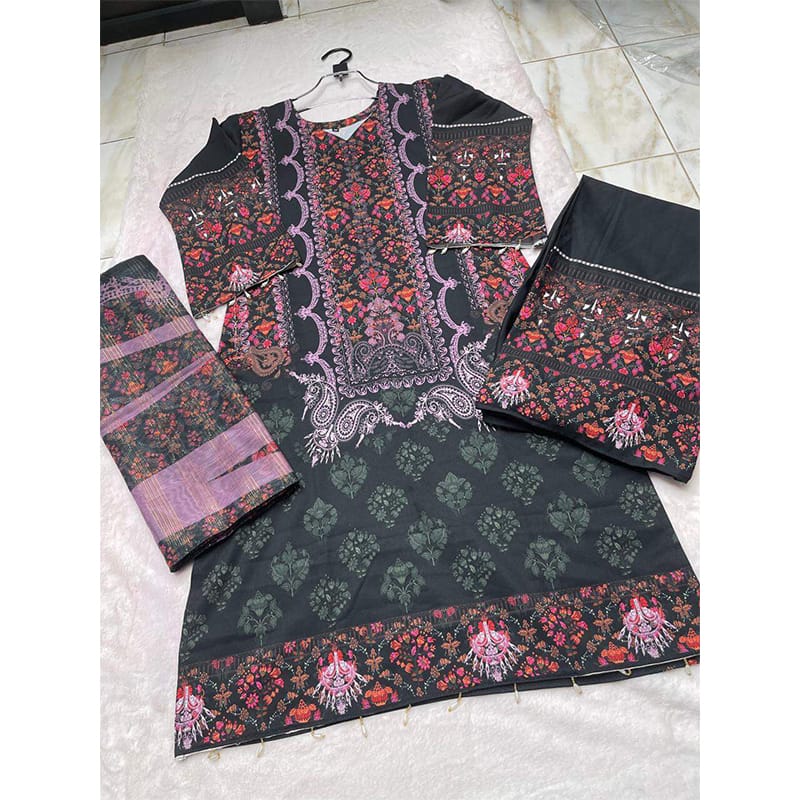 Picture of Readymade Tops Three Piece Collection By China Lilen For Girls And Women. - Dress For Girls - 3 Pice Dress