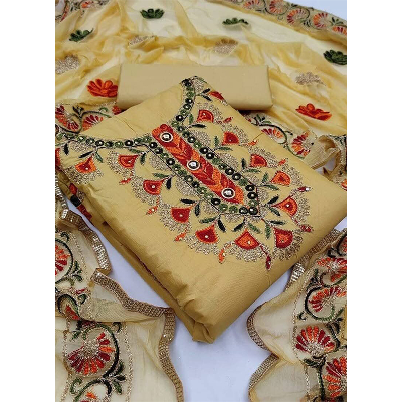 Picture of New Stylish Latest Indian Designed High Quality Semi-stitched Georgette Embroidery Work Designer Anarkali Party Wear Suits For Women/Eid Collection