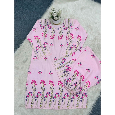 Picture of New Collection Cotton Fabrics Readymade 2 Piece for Women - Shalwar Kameez - Comfortable and Suitable for All Seasons and Occasions