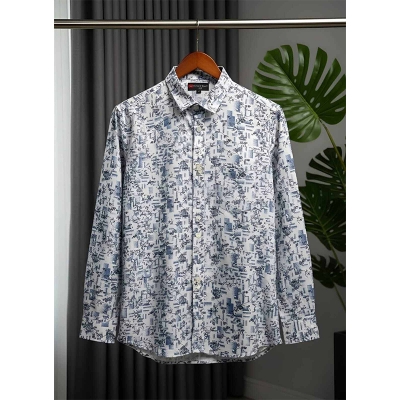 Picture of Men's Casual Shirt Long Sleeve