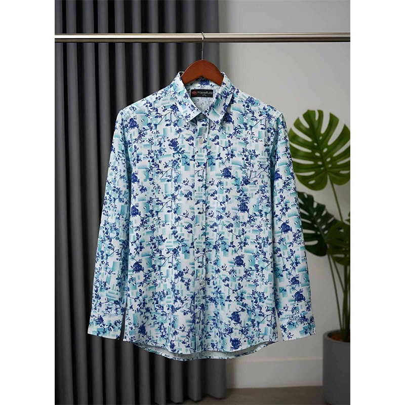 Picture of Men's Casual Shirt Long Sleeve