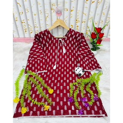Picture of new collection readymade one piece kurti