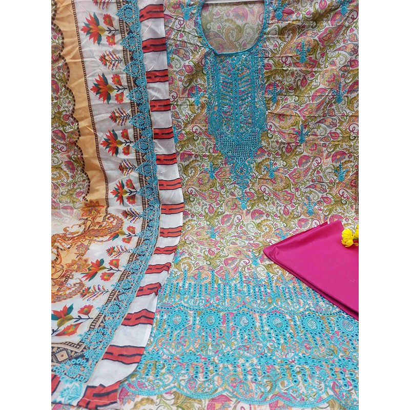 Picture of Eid Collection Kameez Cotton Embroidery Computer Work