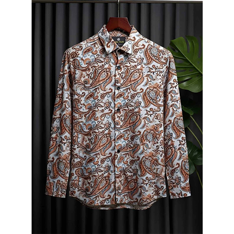 Picture of Men's Casual Shirt Long Sleeve