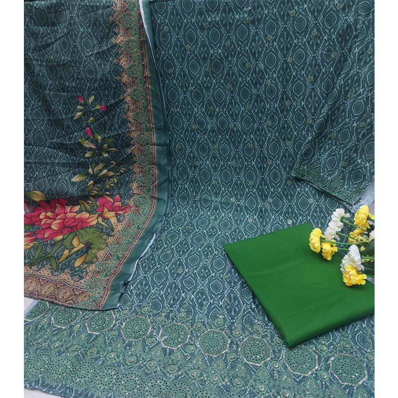 Picture of Eid Collection Kameez Cotton Embroidery Computer Work