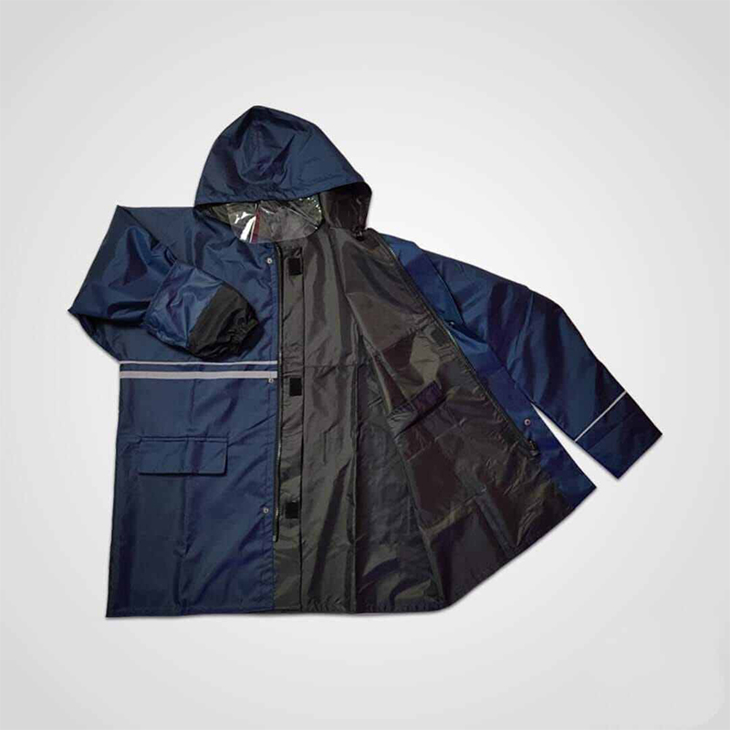 Picture of Rain coat 100% Waterproof Men/Women -Dark Blue - Blue