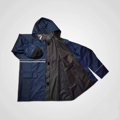 Picture of Rain coat 100% Waterproof Men/Women -Dark Blue - Blue