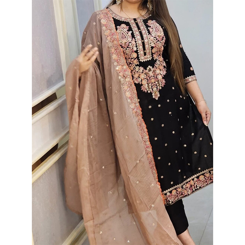 Picture of Best quality new exclusive design and fashionable viral 3 piece dress
