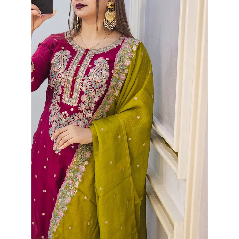 Picture of Best quality new exclusive design and fashionable viral 3 piece dress