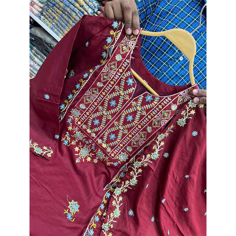 Picture of Exclusive Collection Readymade Three Pieces Multicolor Salowar Kamiz