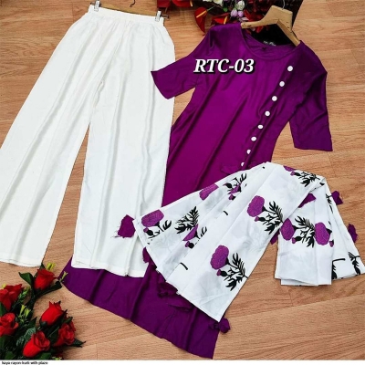 Picture of Simple gorgeous look Readymade lilen selowar and kamiz for women ladies girls - 3 pice dress