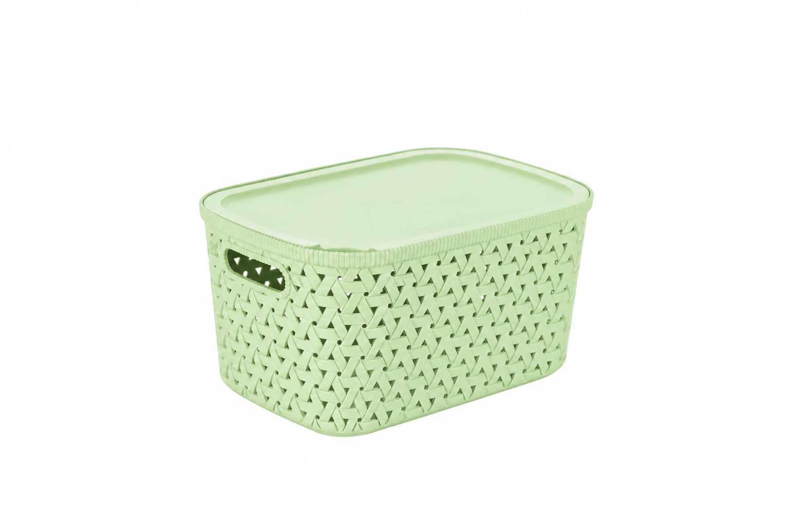 Picture of Caino Rtg Basket With Lid 6.75L - Assorted