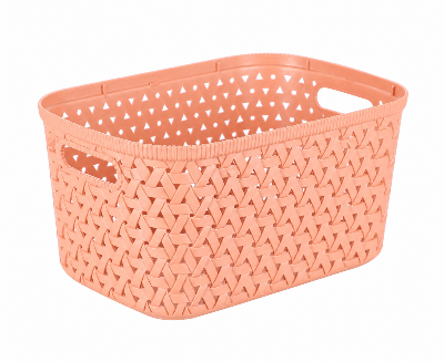 Picture of Caino Rtg Basket With Lid 6.75L - Assorted