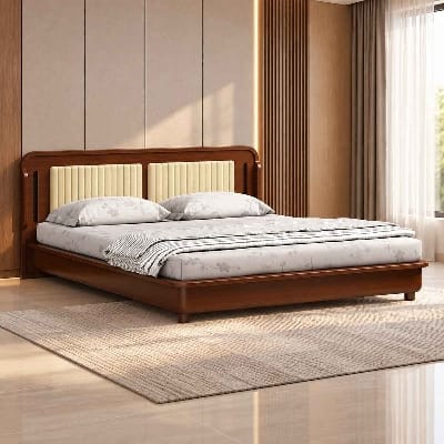 Picture of REGAL Avon WOODEN BED-BDH-395-3-1-20 (KING)