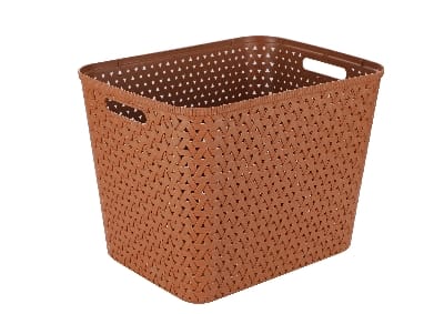 Picture of Caino Rtg Basket With Lid 28L - Assorted